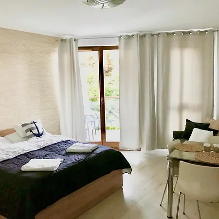 Appartement Gwiazda Baltyku 2min Plaza, Parking *